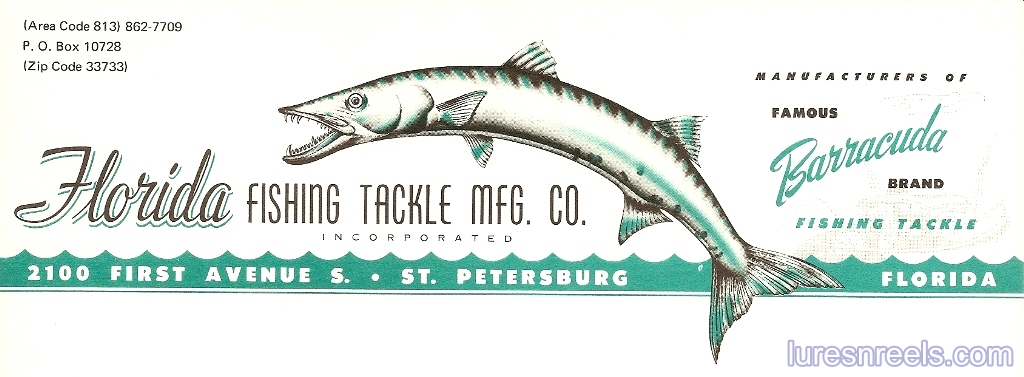 Florida Fishing Tackle Co Letterhead 