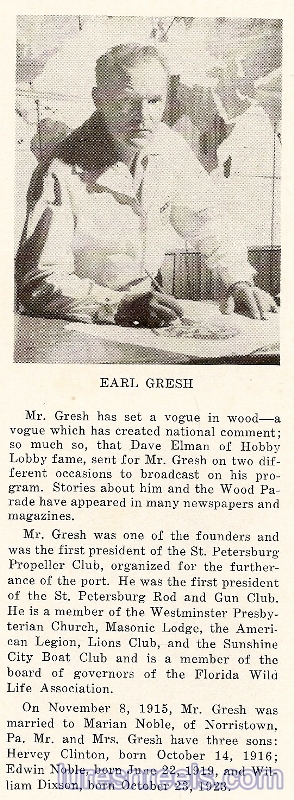 Earl Gresh lures & marquetry