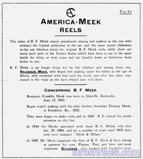 AMERICA MEEK 1906 Brochure 2 