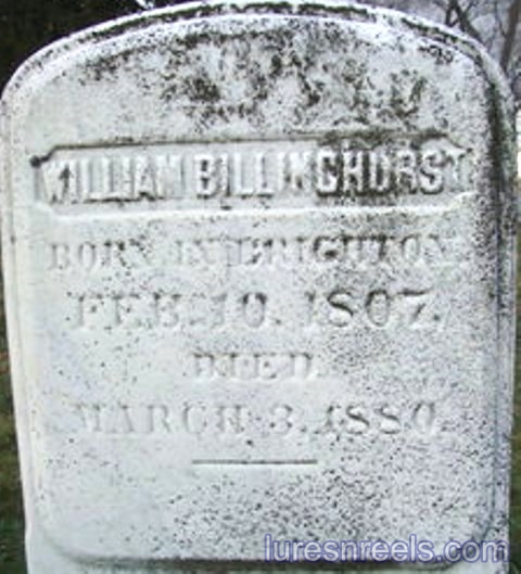 WILLIAM BILLINGHURST Tombstone 