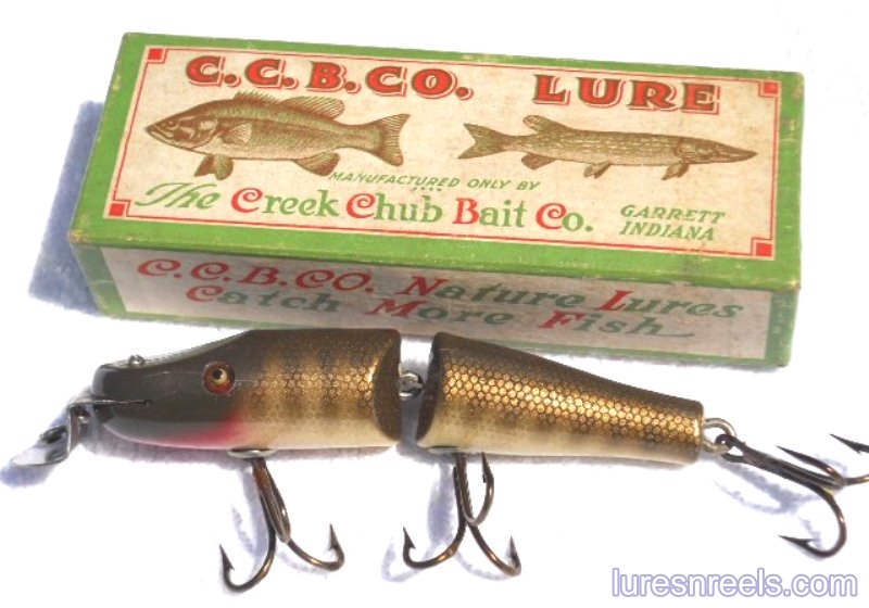 Creek Chub Bait Company antique fishing lures