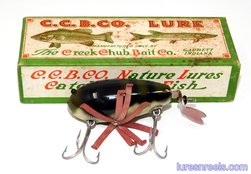 Creek Chub Bait Co 3 Large Mouth Plunker Natural Pike Scale Fishing Lure