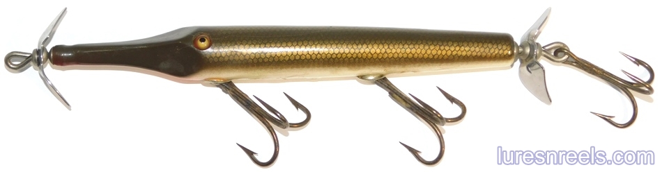 Creek Chub Bait Co 3 Large Mouth Plunker Natural Pike Scale Fishing Lure