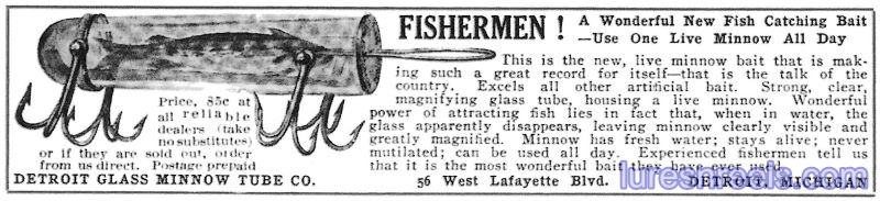 The Detroit Glass Minnow Tube