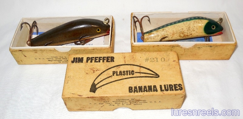 Jim Pfeffer Banana Fishing Lures