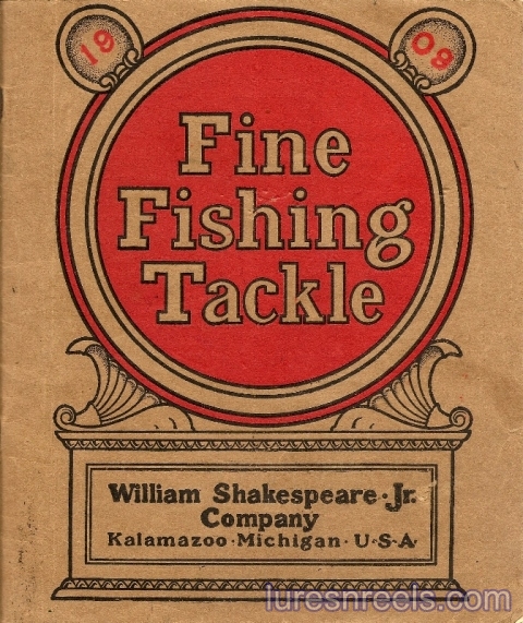 (6) Vintage Shakespeare & Pennell Fishing Reels. The Tournament,  Shakespeare: Pioneer, Leader No. 1909, Direct-O-Drive No. 1928, Free Spool  No. 1935