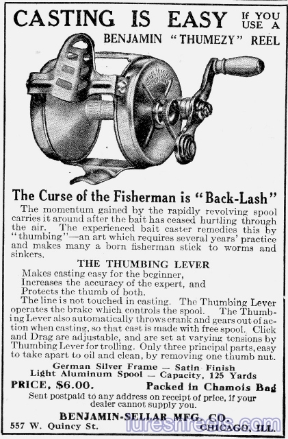 BENJAMIN THUMEZY 1913 Ads Showing Patent Model 2 